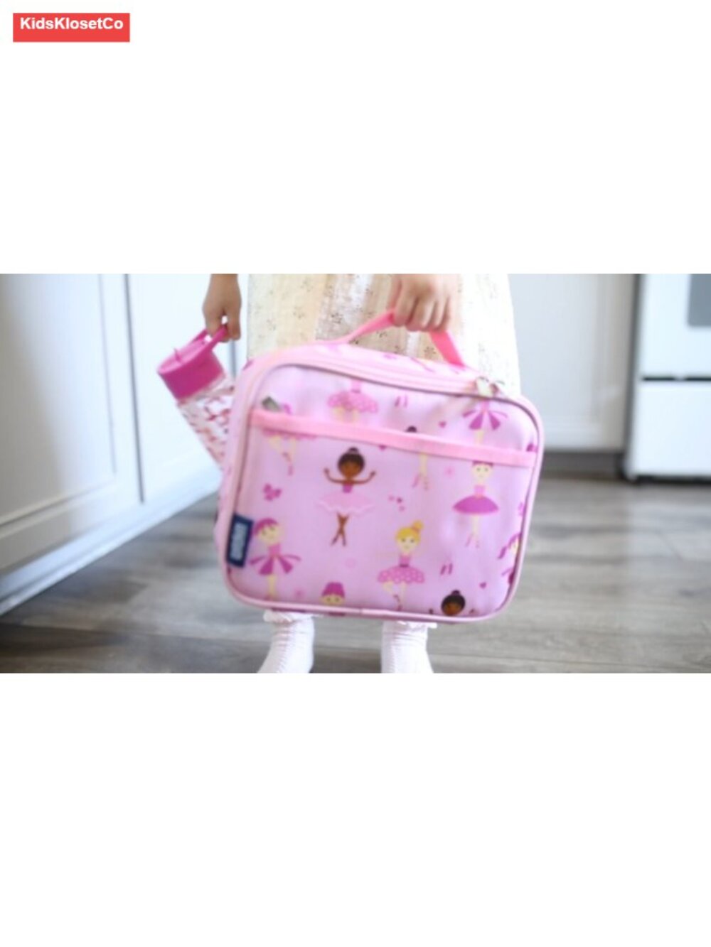Insulated Kids Lunch Box with PEVA Lining, Wipe-Clean Interior, Zipper Closure - Picture 6 of 6